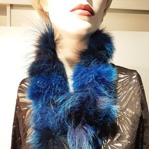 Foulard de renard teint